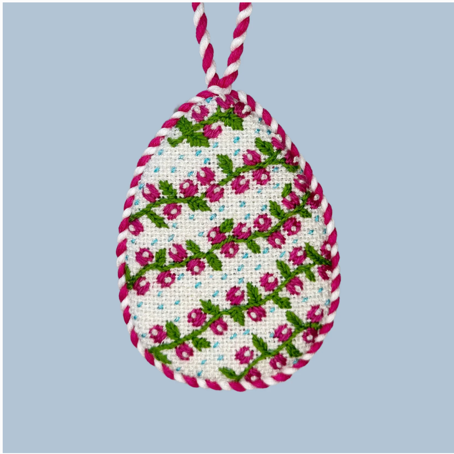 Canvas PINK VINE EGG  ND17  ND13  3X4"