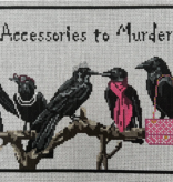 Canvas ACCESSORIES TO MURDER  KW141   6X10"