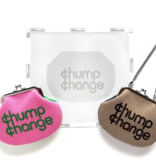 Canvas KISS LOCK BAG - CHUMP CHANGE   JS322A   5.2X7"