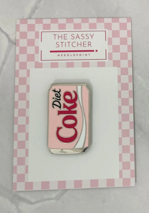 Accessories PINK DIET COKE NEEDLE MINDER