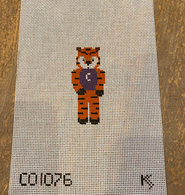 Canvas CLEMSON TINY TEAM TIGER MASCOT  CO1076