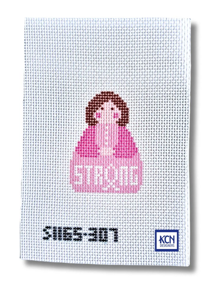 Canvas BREAST CANCER STITCH-IT ANGEL -  DONATION PROJECT