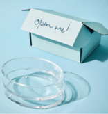 Accessories ACRYLIC MAGANETIC TRAY  OVAL  4x5.6"     2.5" tall
