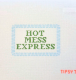 Canvas HOT MESS EXPRESS   3.9X2.6"