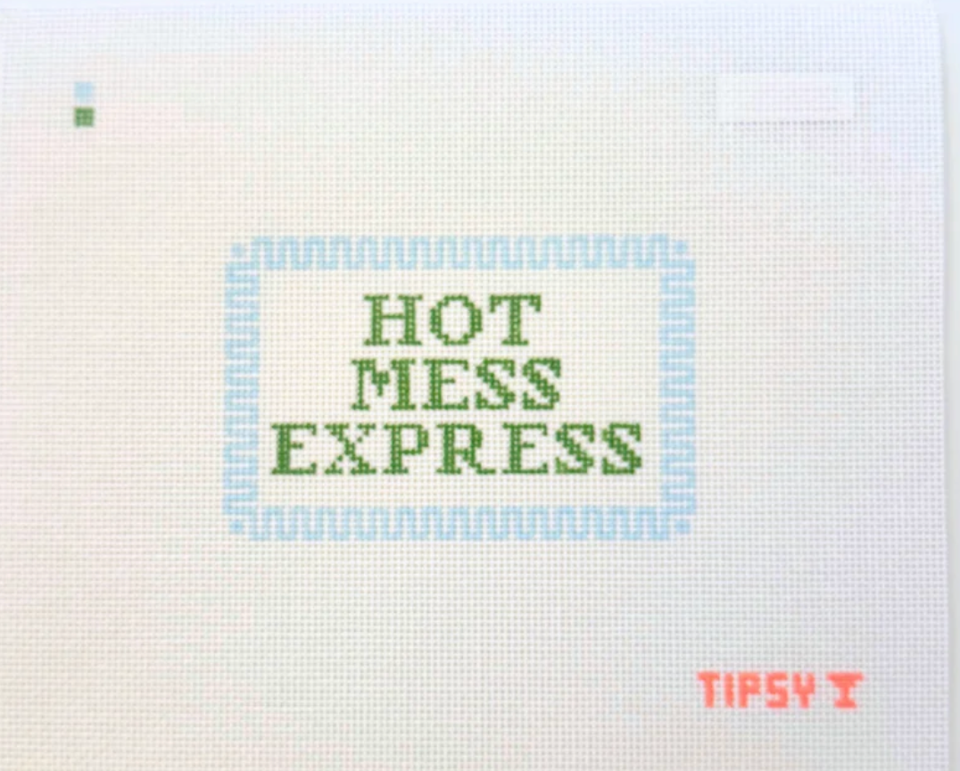 Canvas HOT MESS EXPRESS   3.9X2.6"
