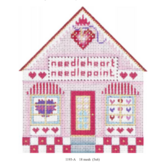 Canvas THIMBELINA  HEARTS TOWN SERIES  -  NEEDLEHEART 1193A  5X6"