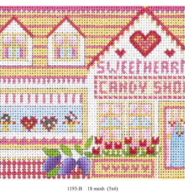 Canvas THIMBELINA  HEARTS TOWN SERIES  -  SWEETHEARTS  1193B  5X6"