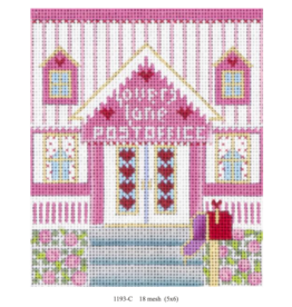 Canvas THIMBELINA  HEARTS TOWN SERIES  -  LOVERS LANE   1193C  5X6"