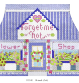 Canvas THIMBELINA  HEARTS TOWN SERIES  -  FORGET ME NOT    1193E  5X6"