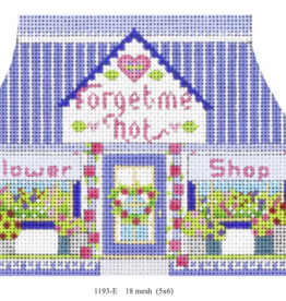 Canvas THIMBELINA  HEARTS TOWN SERIES  -  FORGET ME NOT    1193E  5X6"