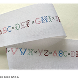 Canvas LITTLE WOMEN COLLECTION - SAMPLER BELT   RS7-G