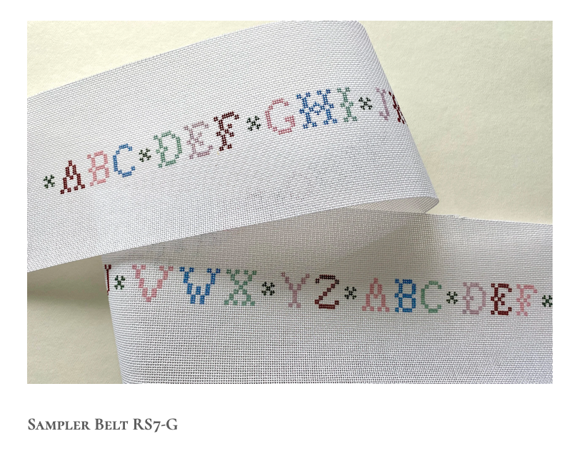 Canvas LITTLE WOMEN COLLECTION - SAMPLER BELT   RS7-G