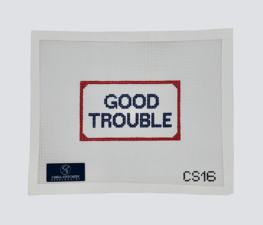 Canvas GOOD TROUBLE   CS16   3X5"