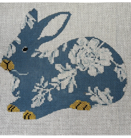 Canvas WEDGEWOOD SITTING BUNNY  KW115  5.3X5.7"
