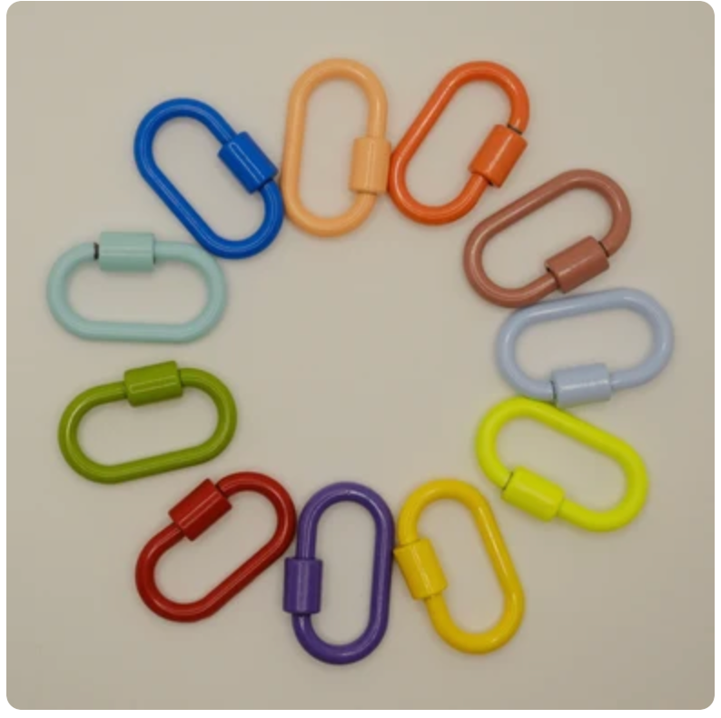 Accessories CARABINER BAG CLIP - PETITE - LIGHT BLUE