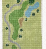 Canvas GOLF YARDAGE BOOK INSERT -  THE GREEN  467
