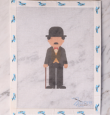 Canvas CHARLIE CHAPLIN  3X5"