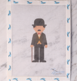 Canvas CHARLIE CHAPLIN  3X5"