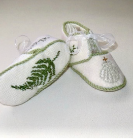 Canvas CHRISTENING BOOTIES