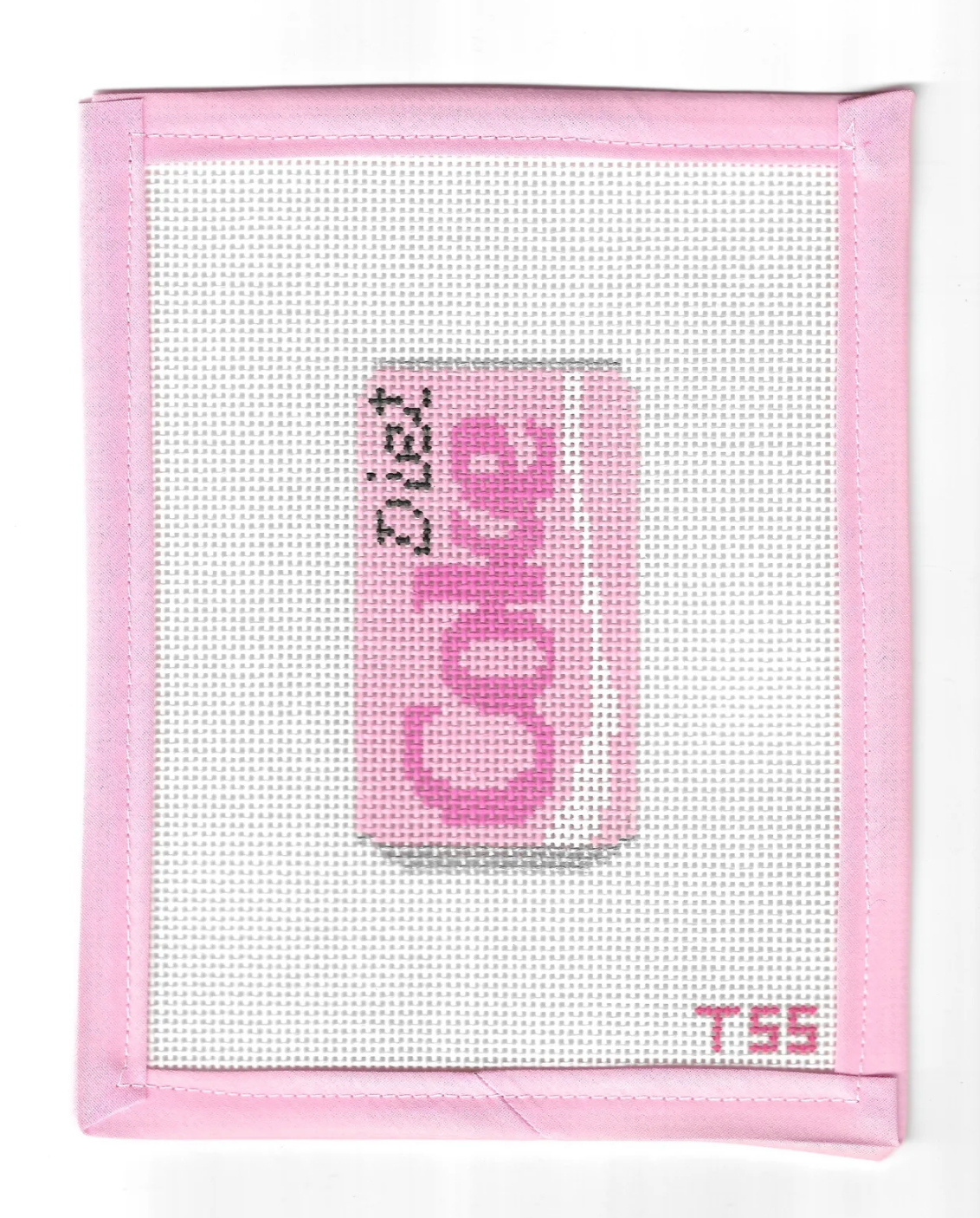 Canvas PINK DIET COKE  TSS200   2.5X4"