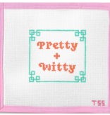 Canvas PRETTY + WITTY  TSS314   4X4"