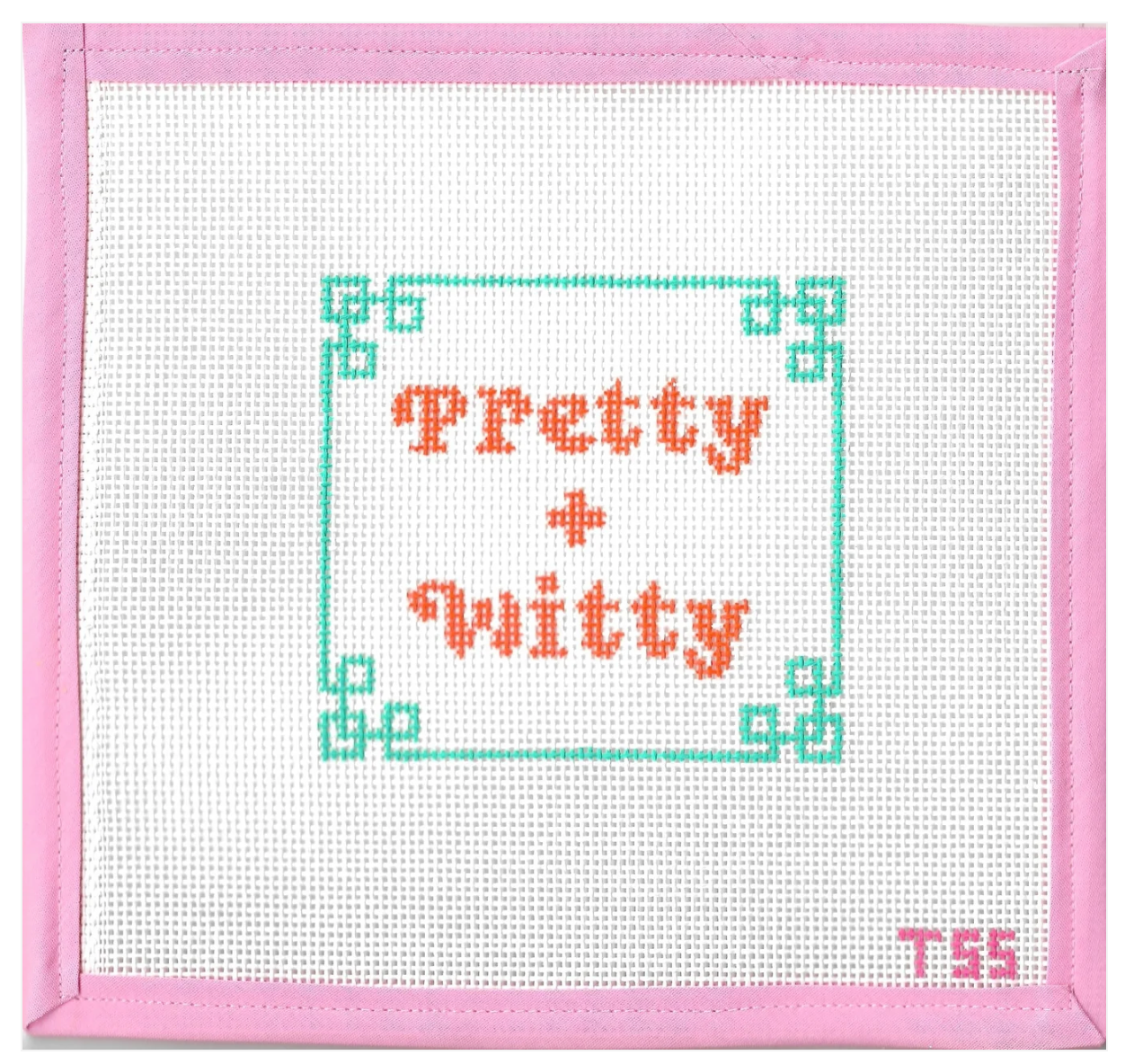 Canvas PRETTY + WITTY  TSS314   4X4"