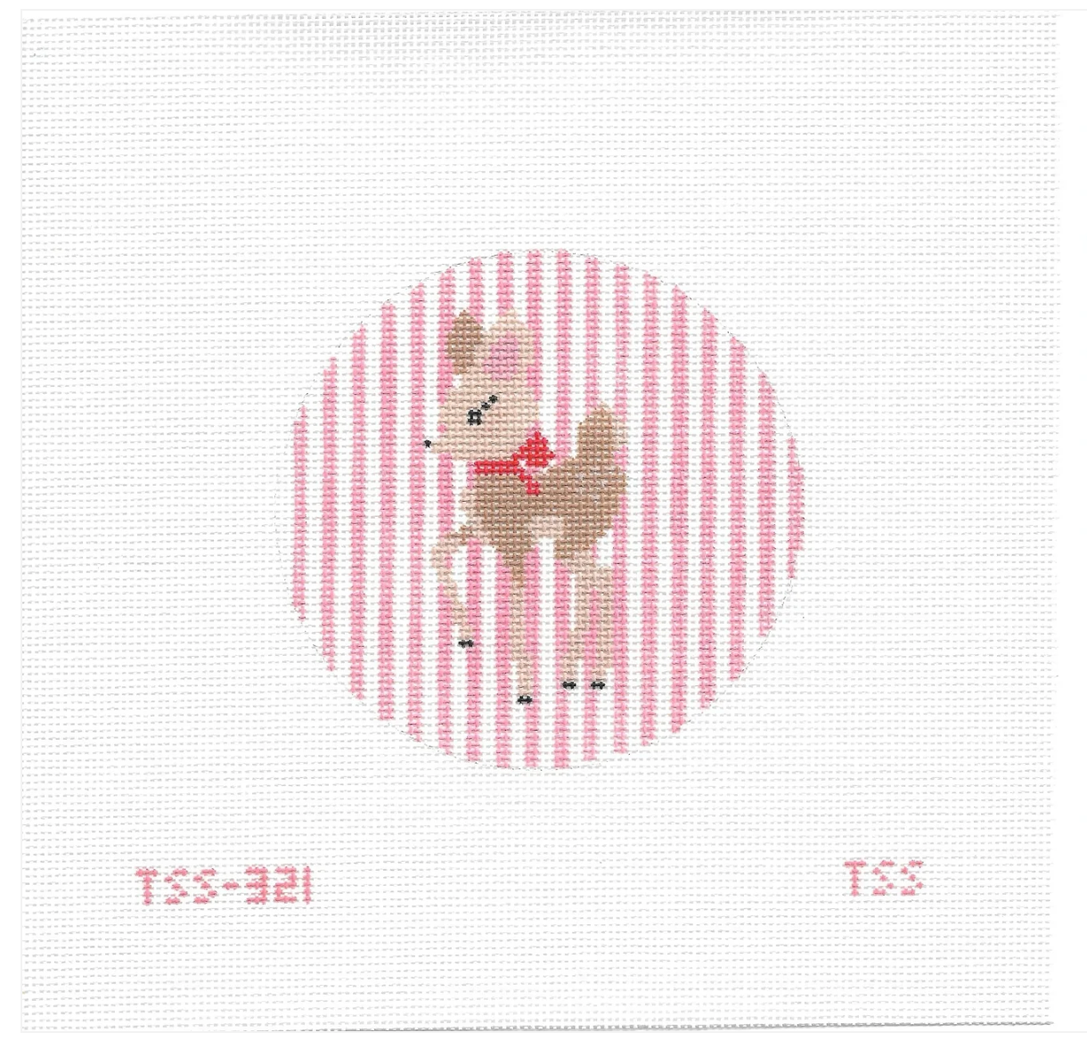 Canvas SWEET DOE  TSS321   4"ROUND