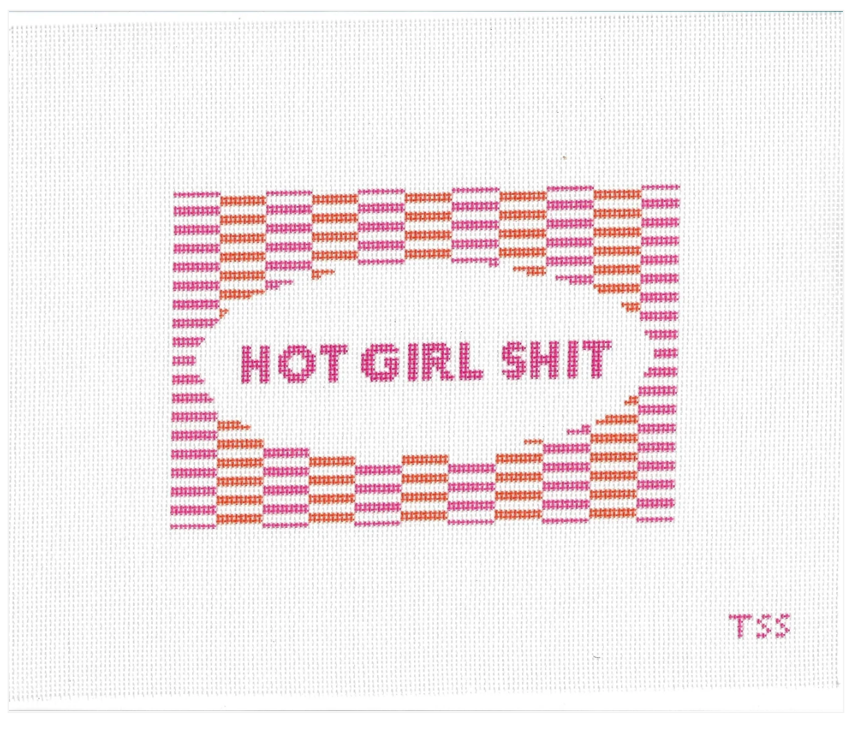 Canvas HOT GIRL INSERT  TSS326  6X4"