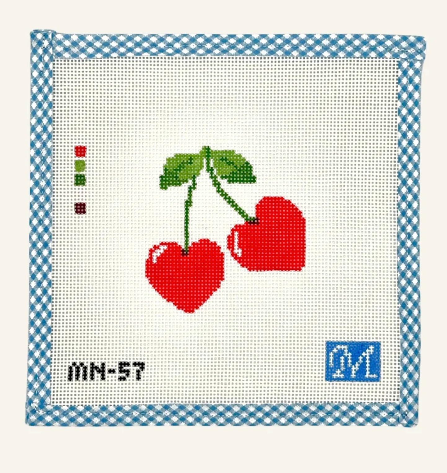 Canvas CHERRY LOVE BOMB  MN57   3.5X3.6"