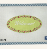 Canvas WELCOME  MN72   6.6X3.4"