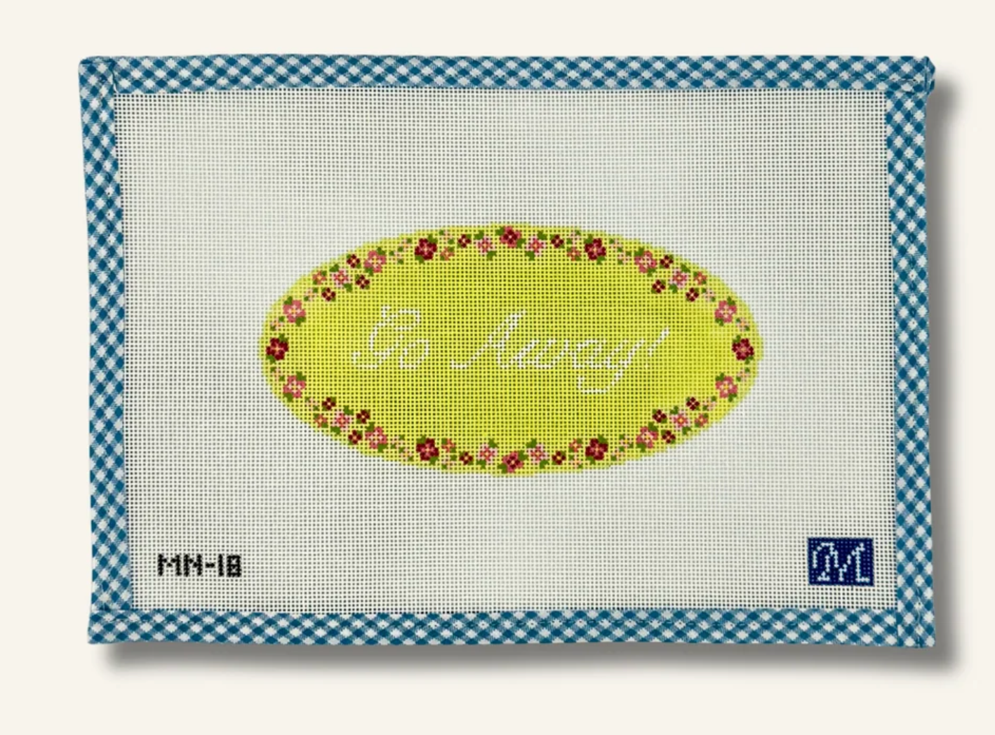 Canvas GO AWAY  MN118   6.6X3.4"
