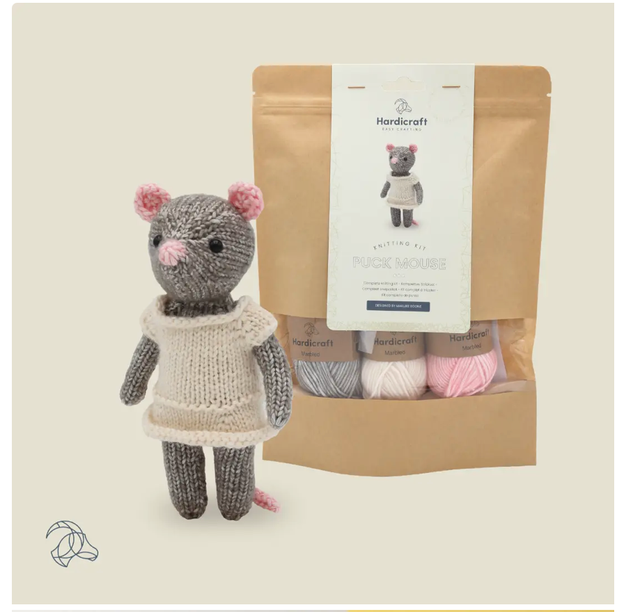 Yarn PUCK MOUSE KIT