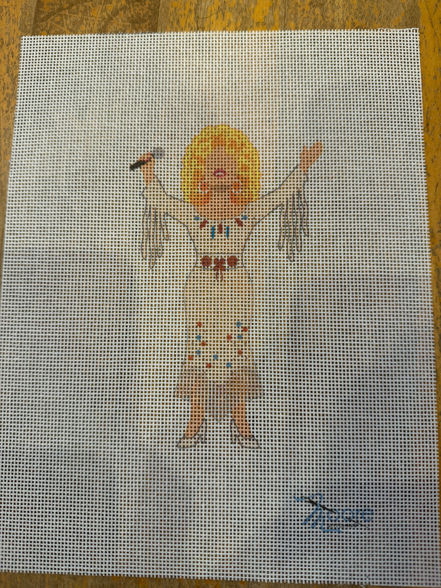 Canvas DOLLY PARTON SPARKLE  3X5"