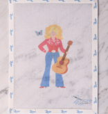 Canvas DOLLY PARTON BUTTERFLY  3X5"