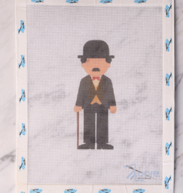 Canvas CHARLIE CHAPLIN  3X5"