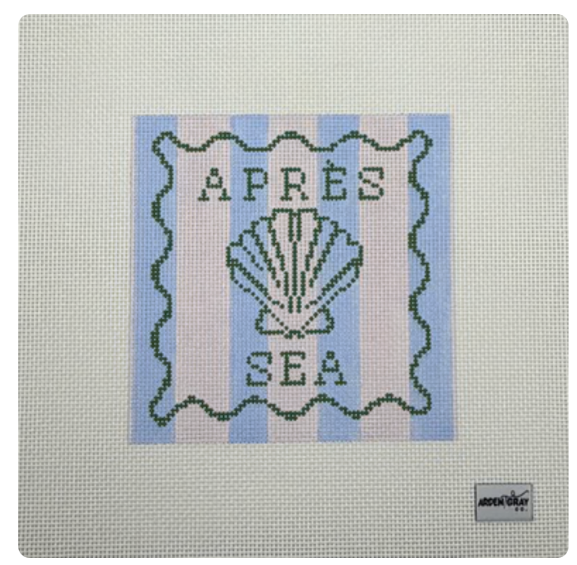 Canvas APRES SEA   6X6"