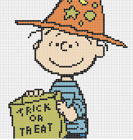 Canvas PEANUTS HALLOWEEN LINUS WIZARD COSTUME  HALL12