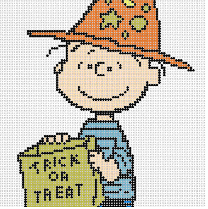 Canvas PEANUTS HALLOWEEN LINUS WIZARD COSTUME  HALL12