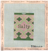 Canvas SALTY   TEH007    3.25X4.5"