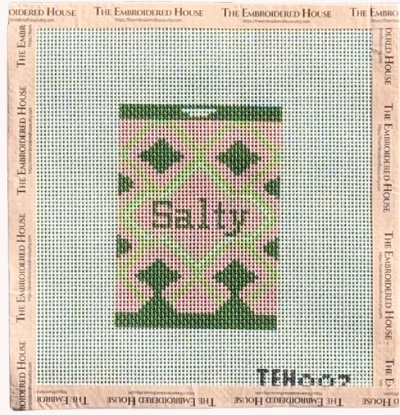 Canvas SALTY   TEH007    3.25X4.5"