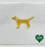 Canvas GOLDEN RETRIEVER   BAG CHARM/MINI  MDGHN68