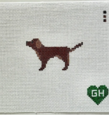 Canvas BROWN LAB    BAG CHARM/MINI  MDGHN67.02