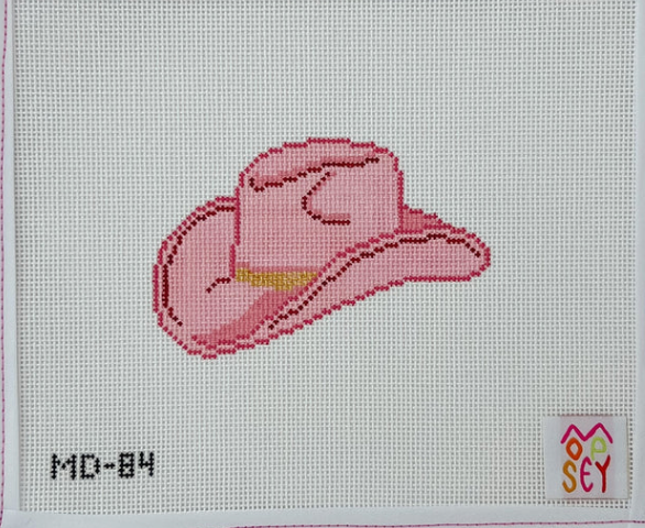 Canvas COWGIRL HAT  MD84   3X4"