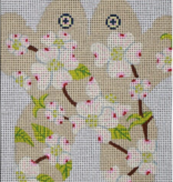 Canvas MINI FROG - DOGWOOD  FRG202   7X7"