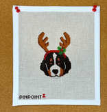 Canvas REINDEER BERNER   3X4"