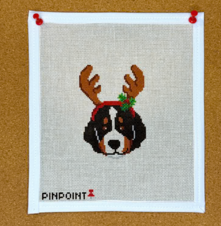 Canvas REINDEER BERNER   3X4"