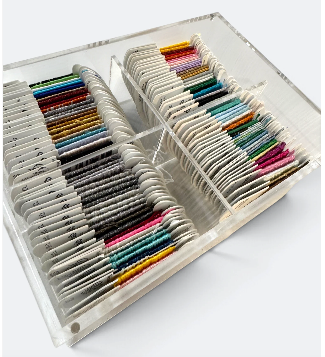 Accessories THE HUDSON ACRYLIC FIBERS STORAGE BOX    9X6.75X3.5