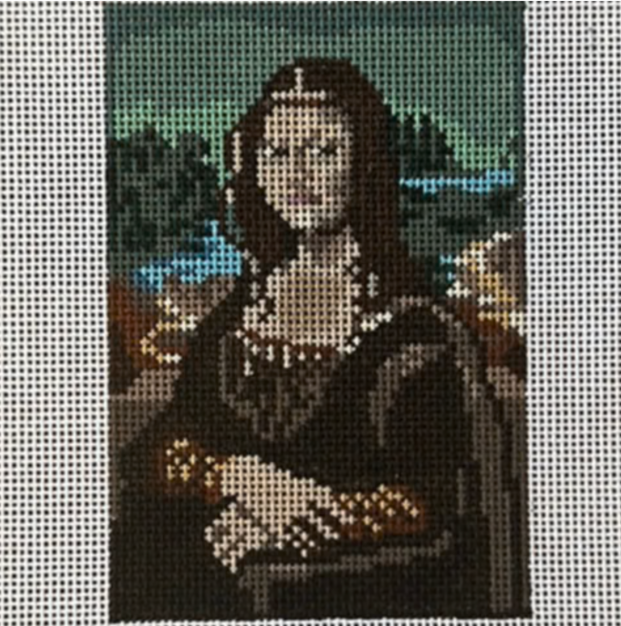 Canvas MONA LISA  KW047    4.5X3"