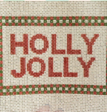 Canvas HOLLY JOLLY       6X4"