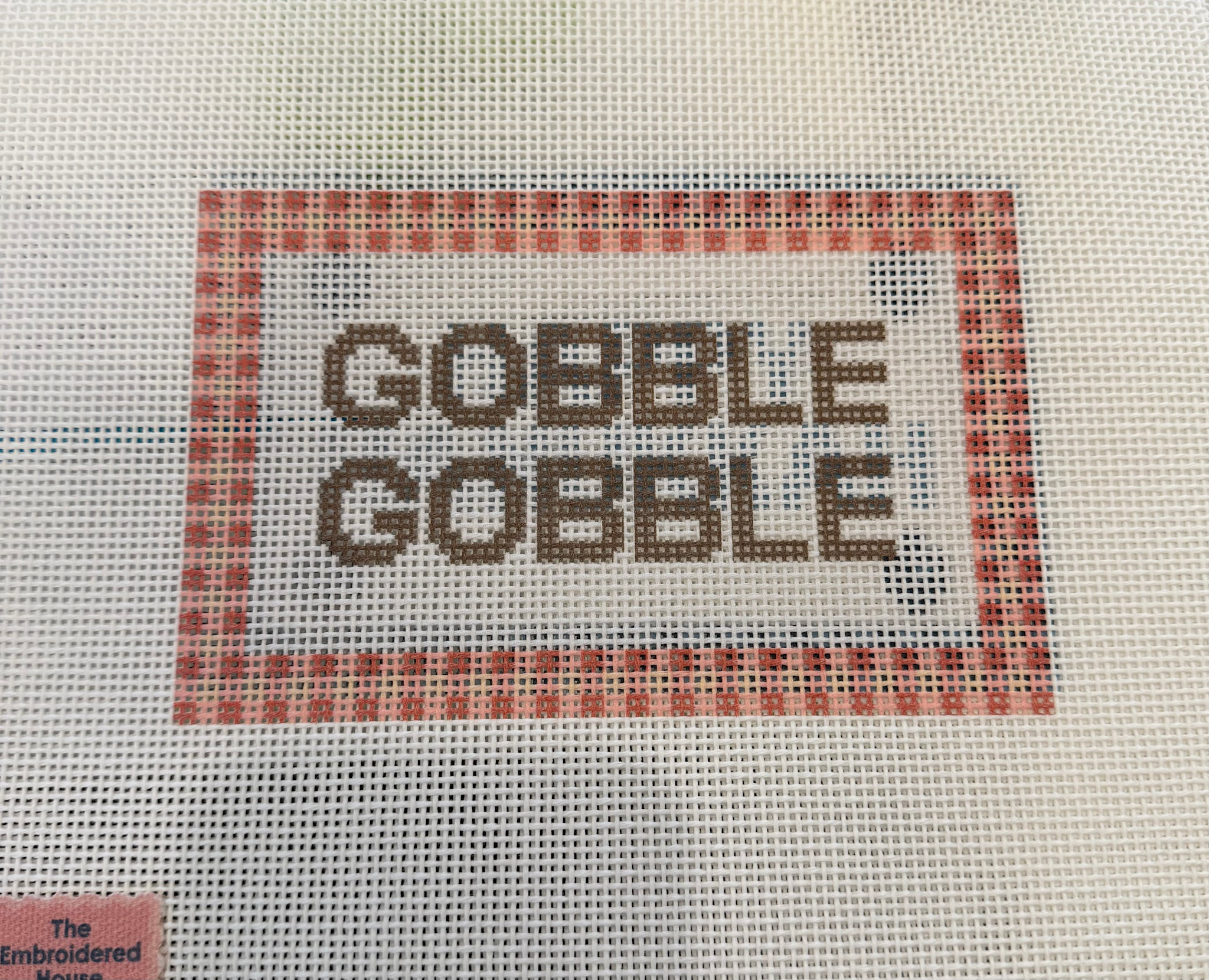 Canvas GOBBLE GOBBLE       6X4"